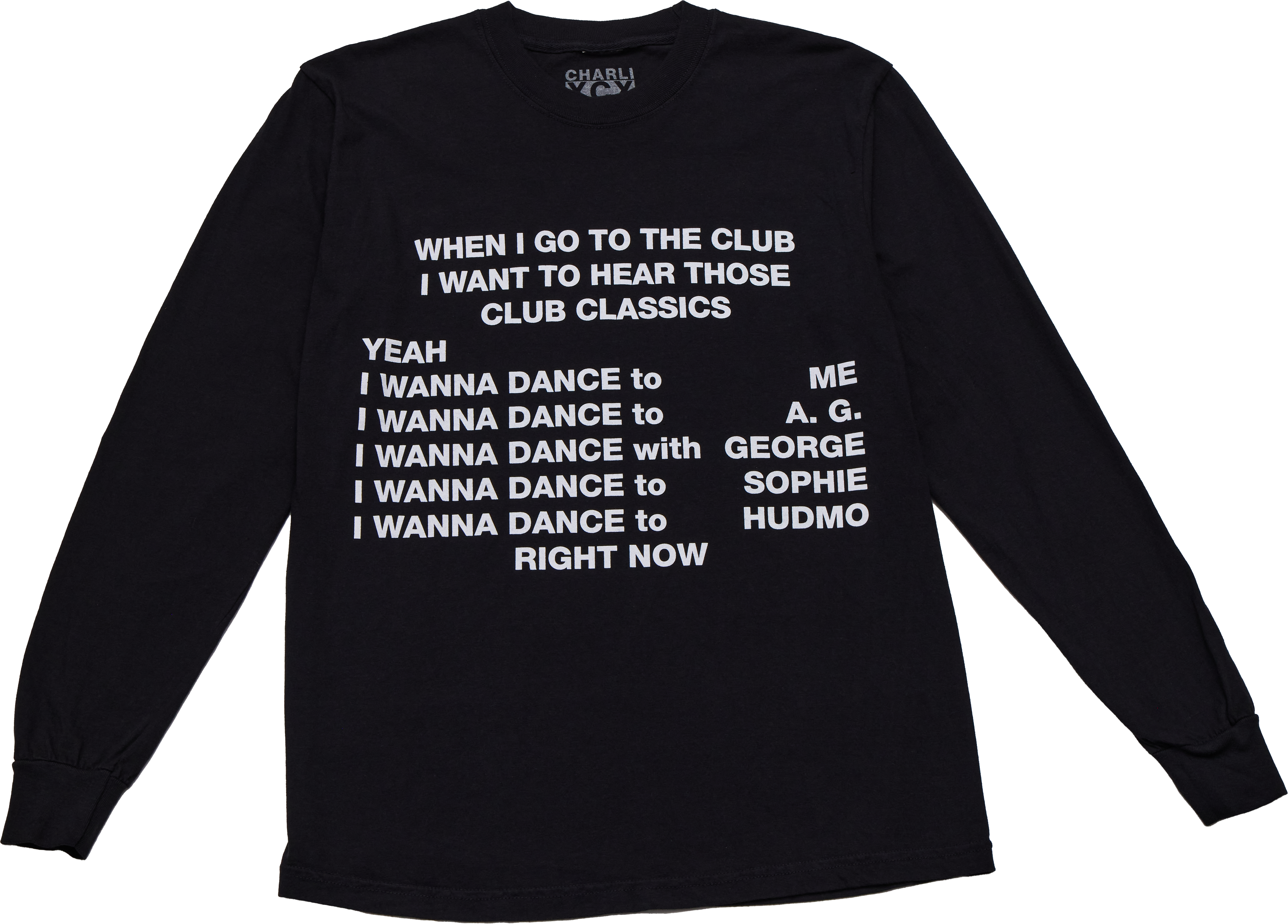 Club classics (long sleeve tee) | Charli XCX UK Store | Official Store