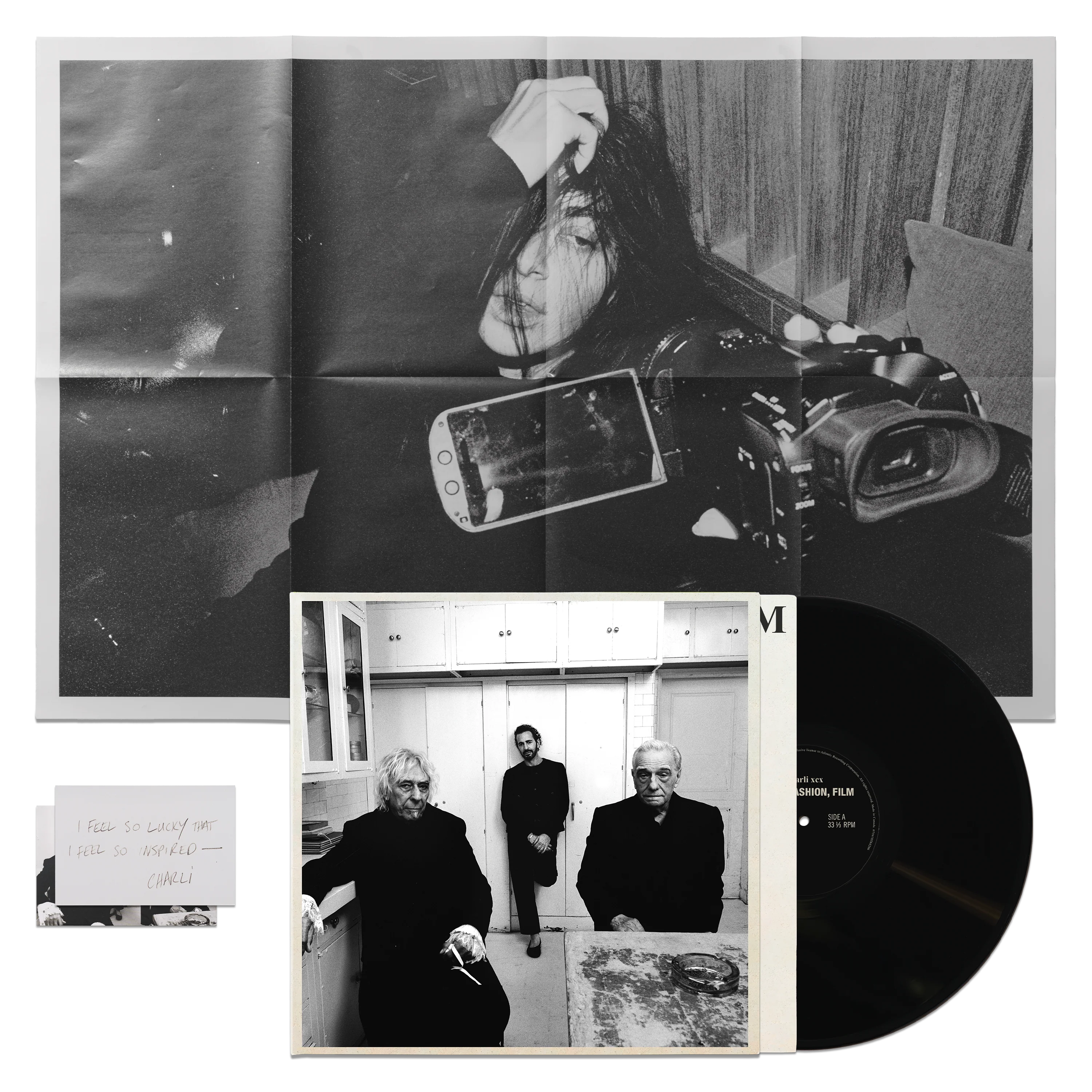 Black Vinyl Record 