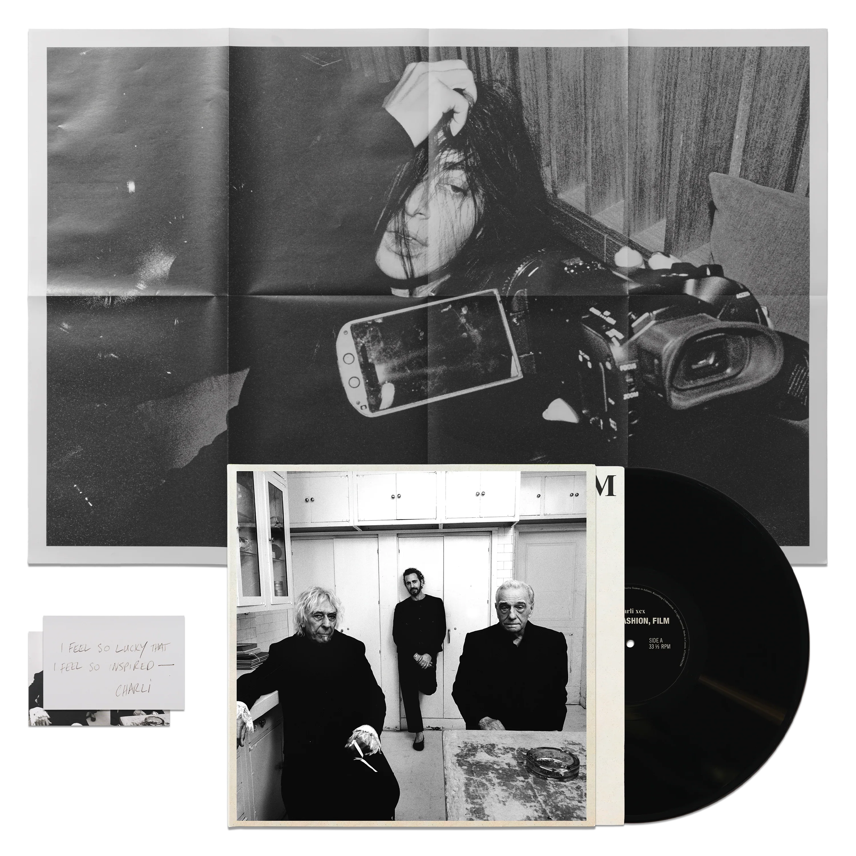 Music, Fashion, Film - Black Vinyl