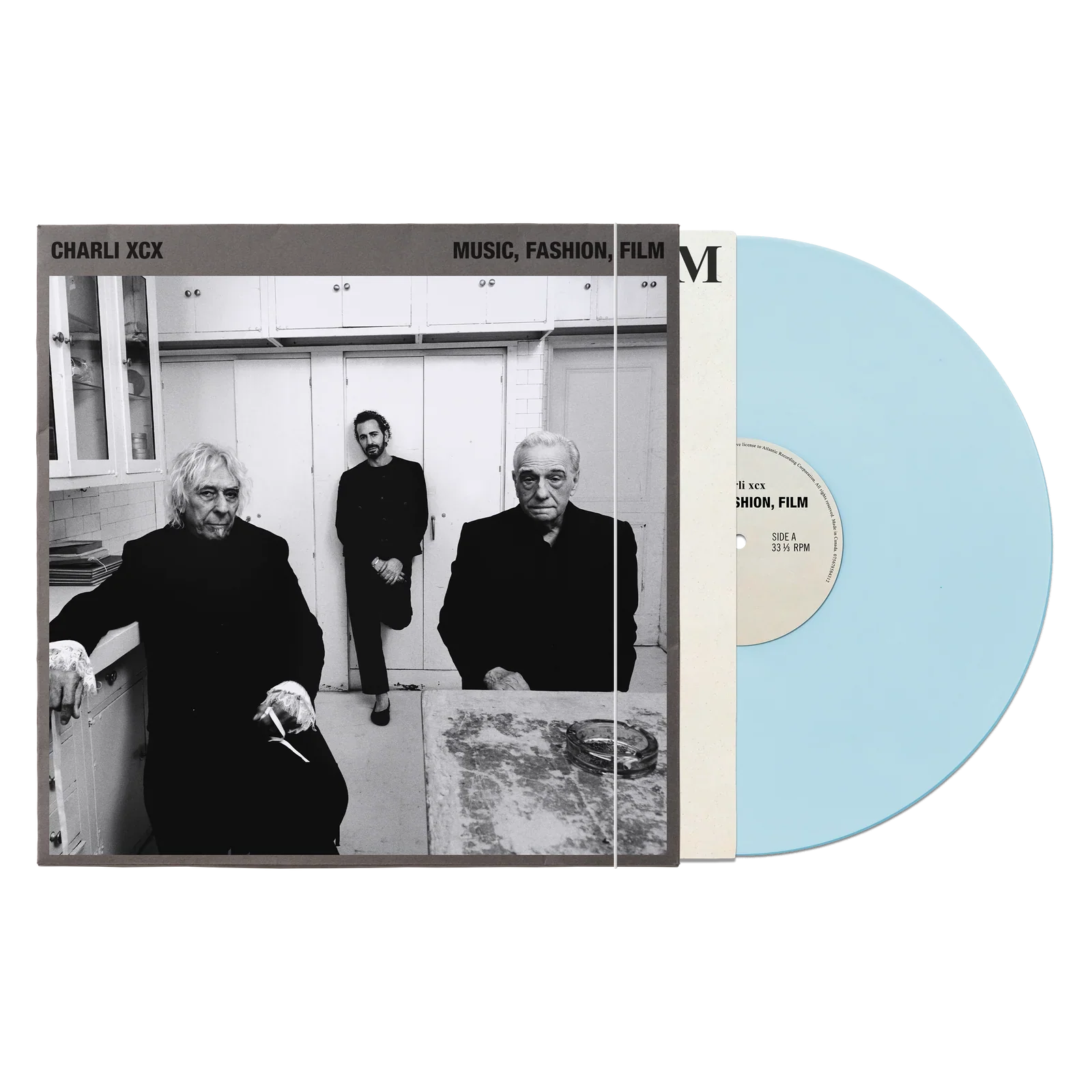 Baby Blue Vinyl Record 
