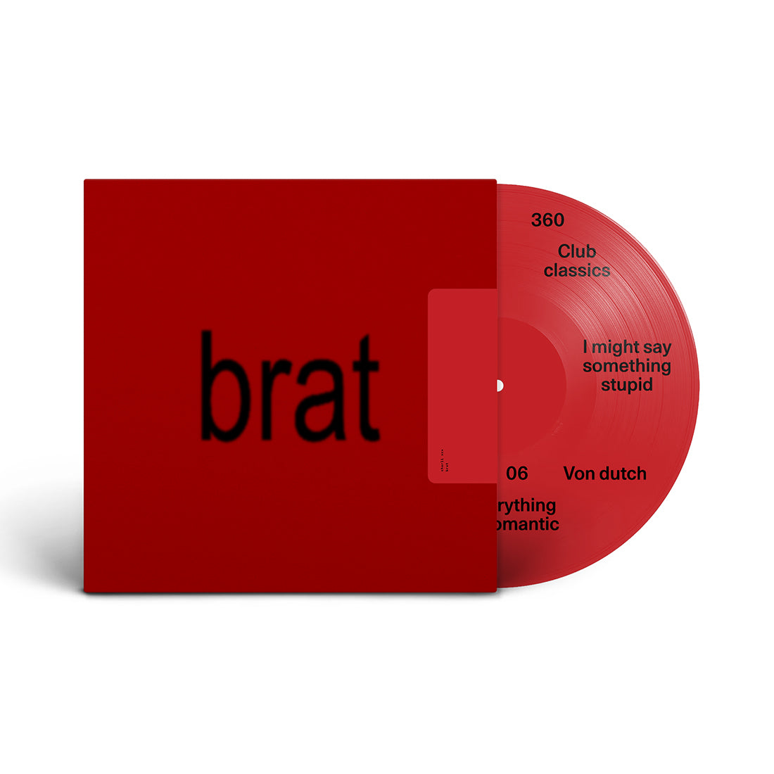 BRAT (red picture disc)