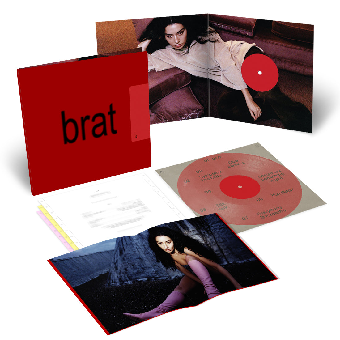 BRAT (red picture disc) | Charli XCX | Official Store