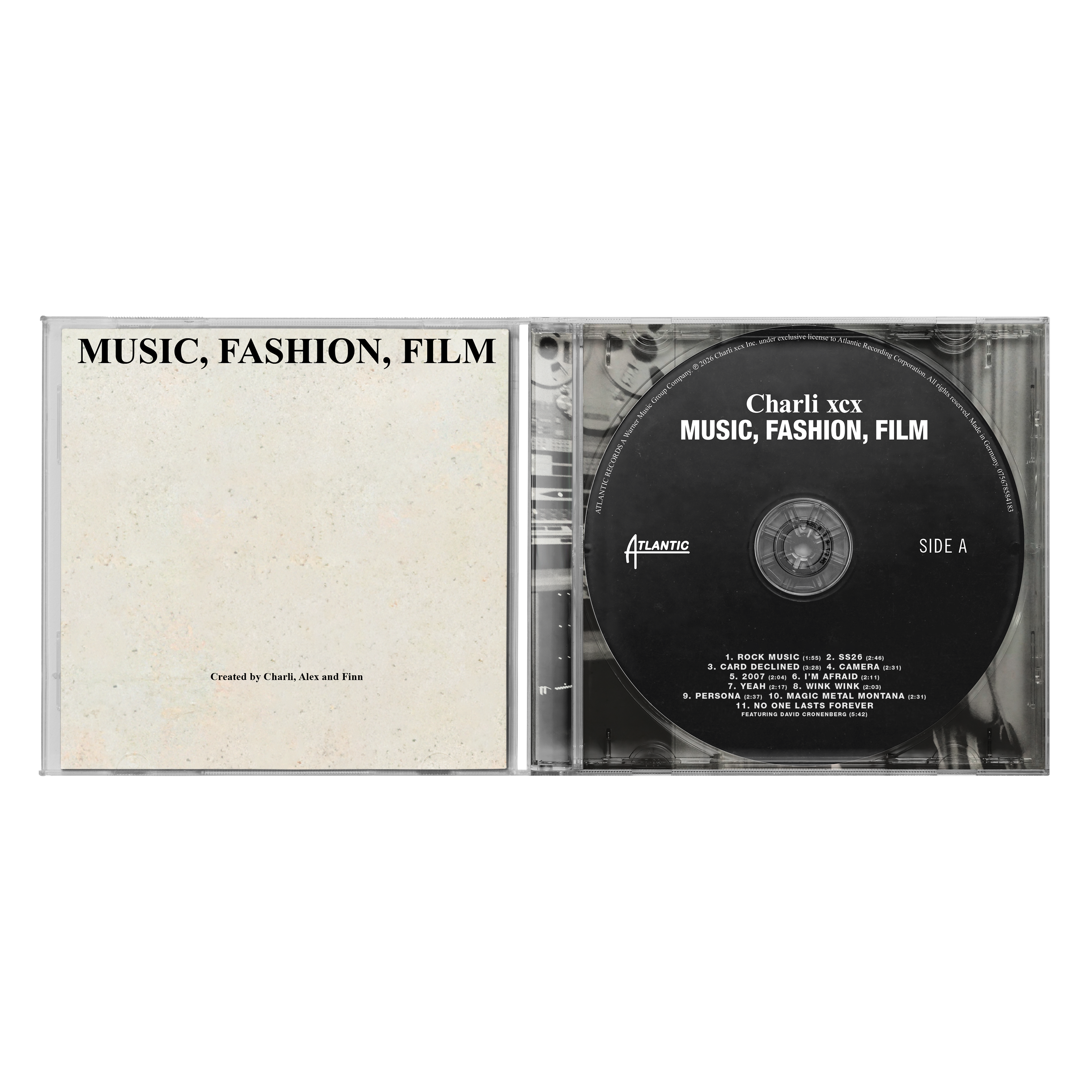 Music, Fashion, Film - Special Edition CD