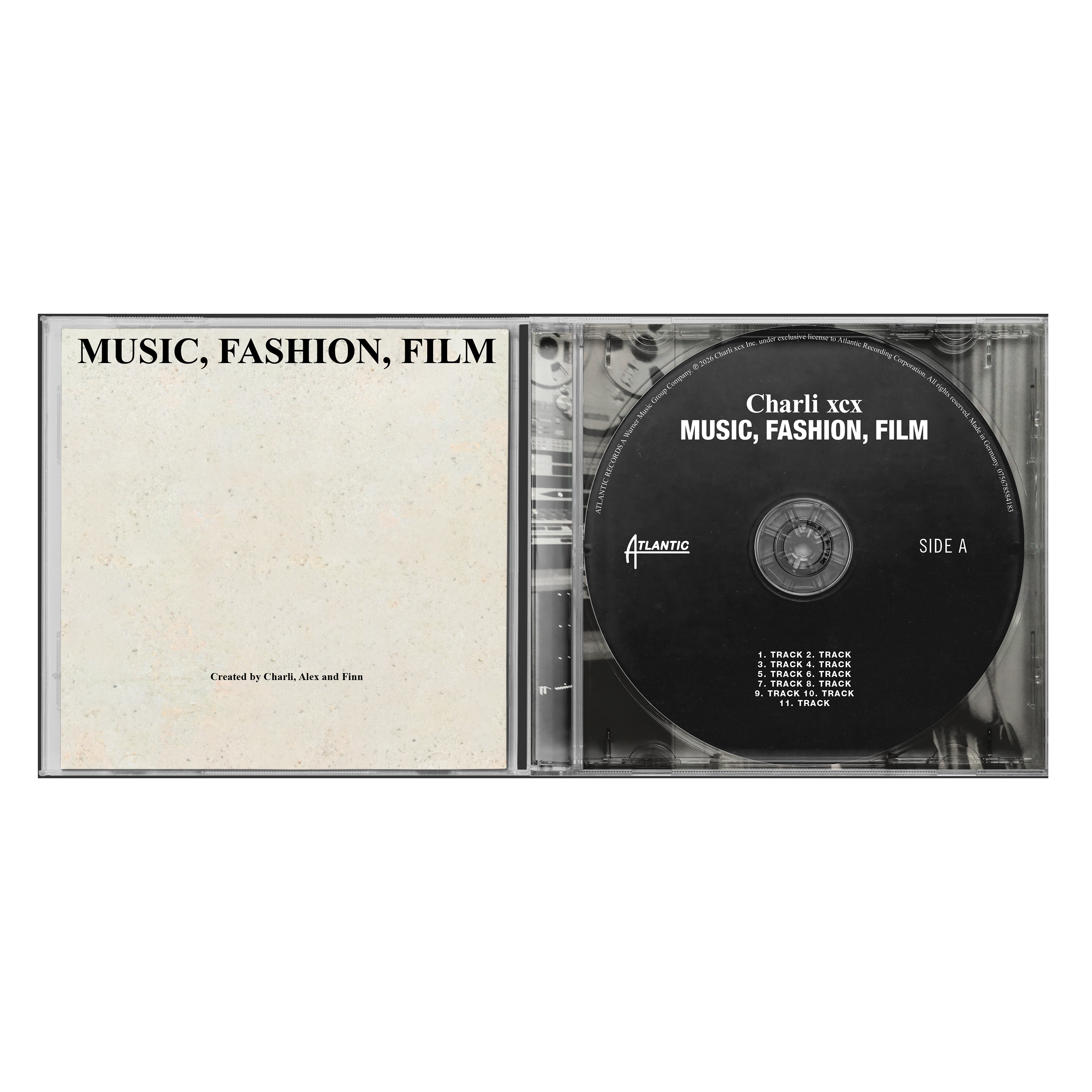 Music, Fashion, Film - Special Edition CD + Signed Art Card