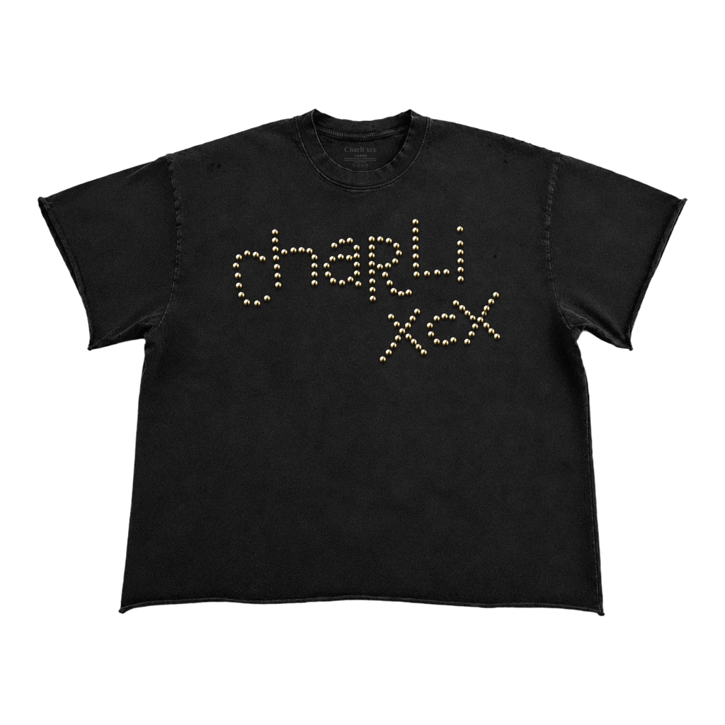 Charli XCX Brass Studded Tee